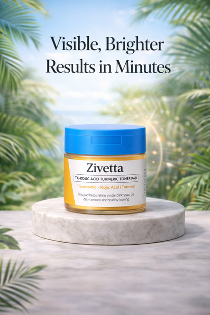 Zivetta Kojic Acid Turmeric Pads
