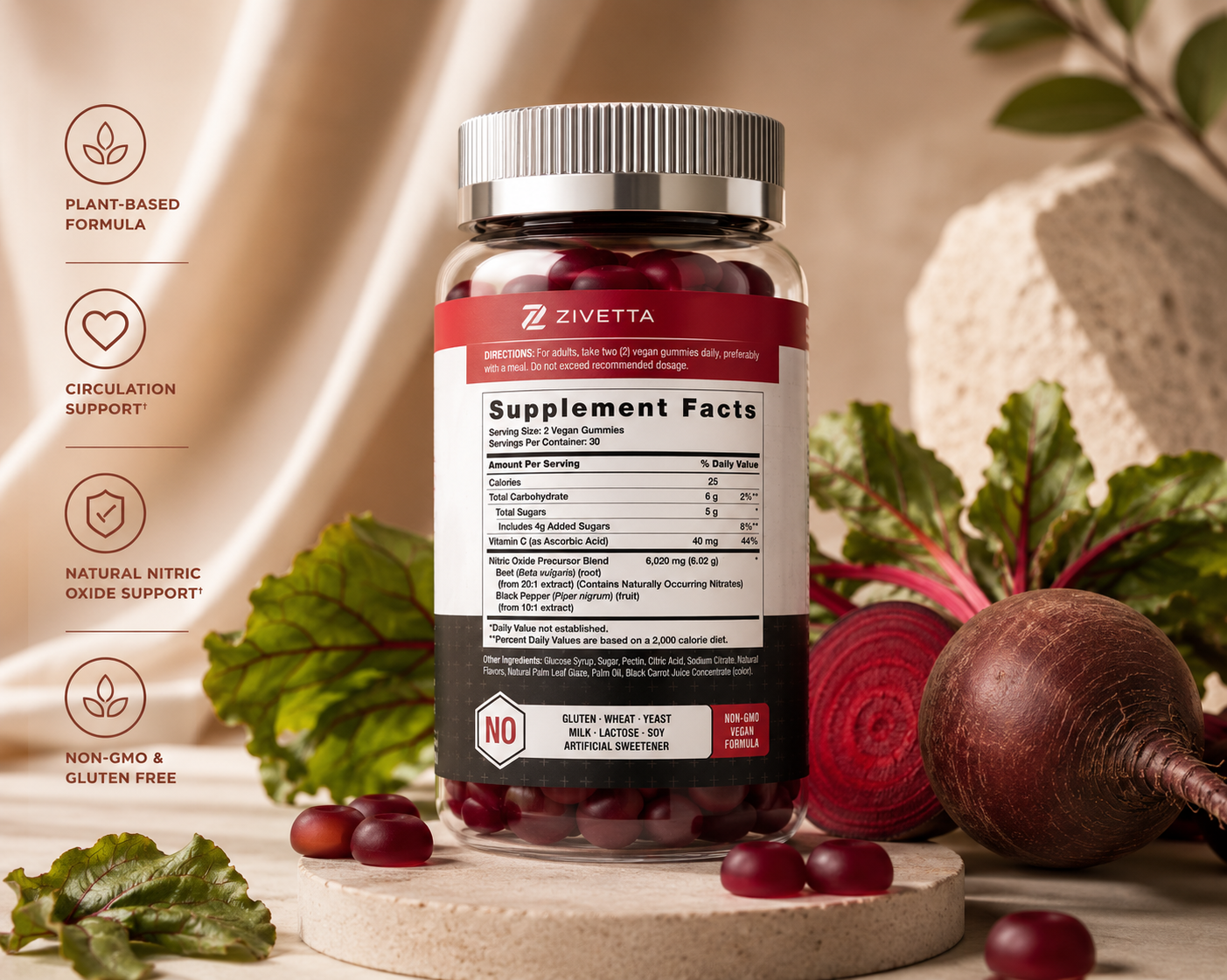 Zivetta Beet Root Gummies