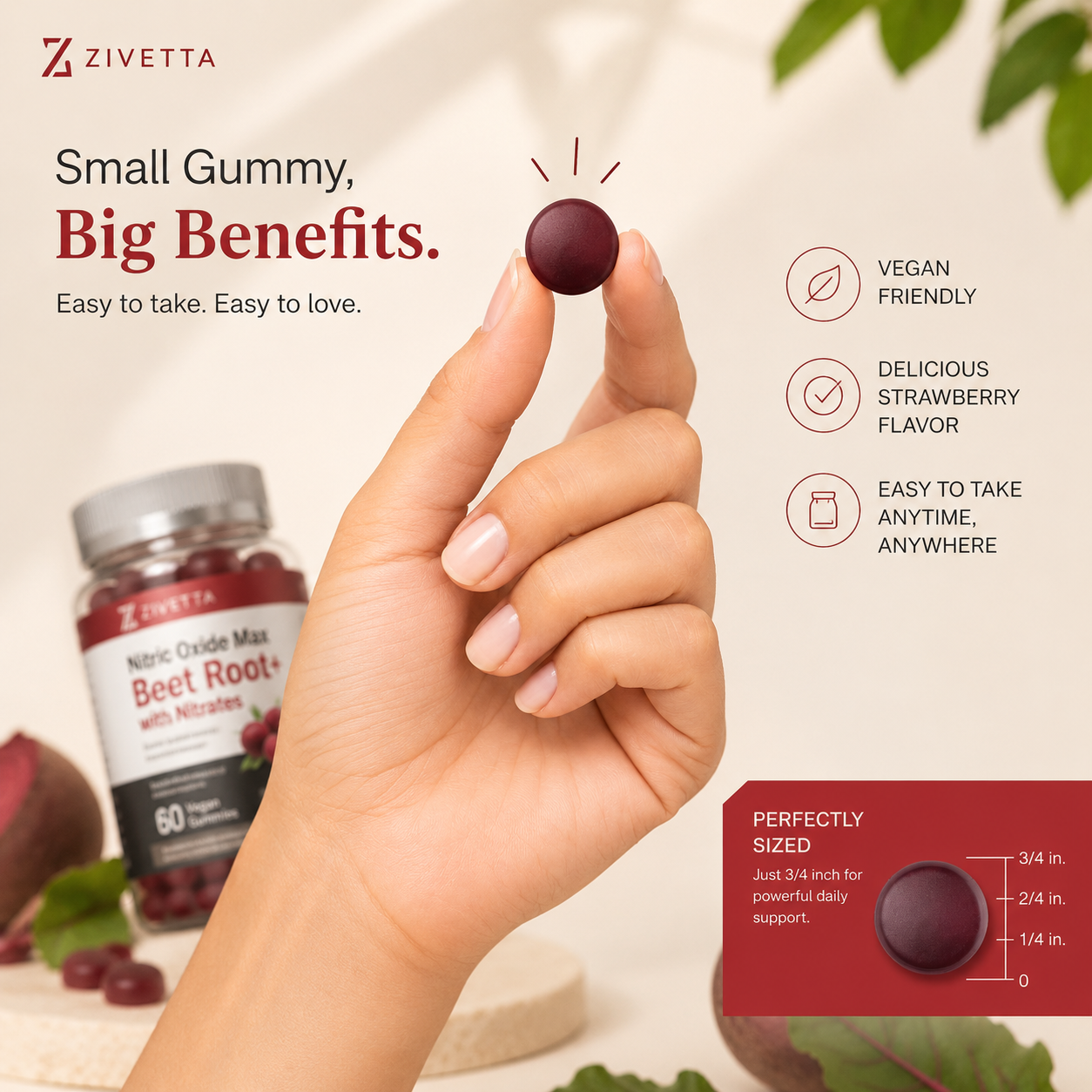 Zivetta Beet Root Gummies