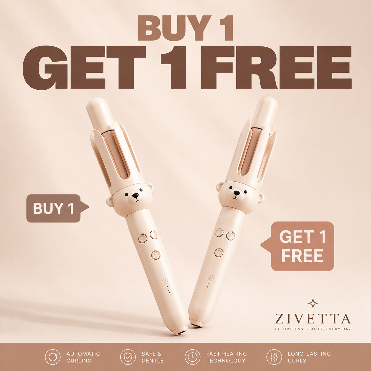 Zivetta Automatic Curling Iron